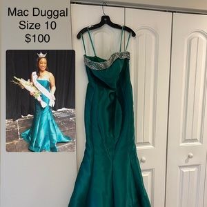Mac Duggal gown